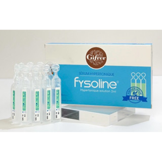 (DATE CÒN XA) Nước muối Xanh ưu trương Fysoline Xanh- chuyên hỗ trợ giảm nghẹt mũi cho bé - Hàng Pháp SHC