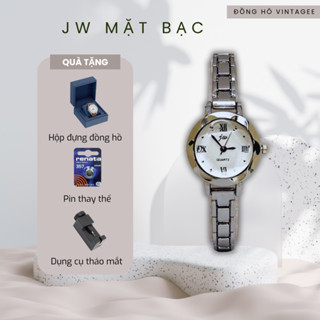 Đồng hồ nữ JW mặt nhỏ phong cách Hàn Quốc Đồng hồ kim loại giá rẻ  Đồng hồ đeo tay cho nàng tay nhỏ ( có ảnh thật )