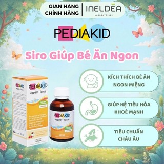  Siro Ăn Ngon Pediakid Appeti Tonus cho bé giúp tiêu hóa khỏe mạnh 