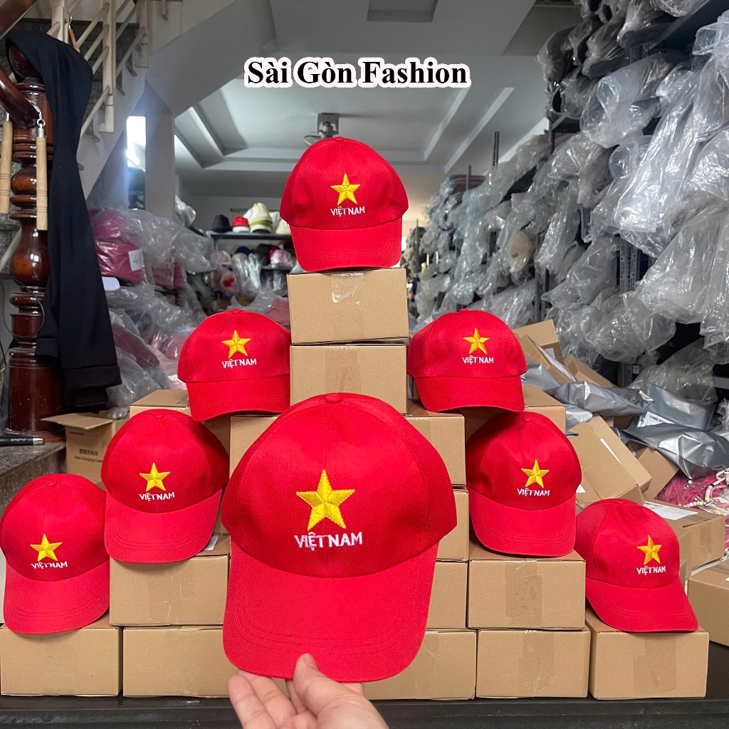 Mũ VIỆT NAM Tình yêu Quê hương Đất nước Con người chất Kaki cao cấp - Khóa bật cao cấp