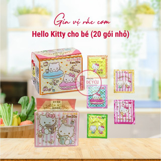 [NHẬT BẢN] Gia vị rắc cơm Hello Kitty cho Bé (20 gói nhỏ)