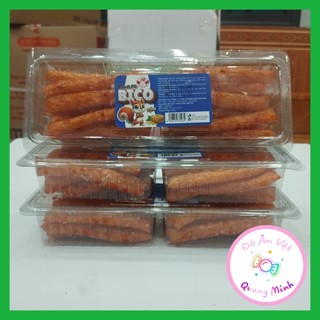Bánh Pò Bico Hòa Bình hộp 105g pò quẩy vị cay thơm ngon, đồ ăn vặt cổng trường hot nhất