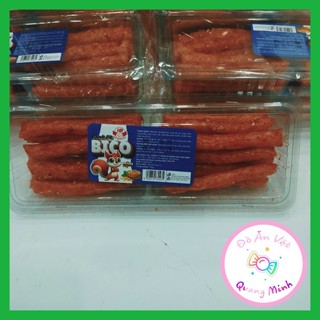 Bán sỉ Bánh Pò Bico Hòa Bình bịch 10 hộp 105g pò quẩy vị cay thơm ngon, đồ ăn vặt cổng trường hot nhất
