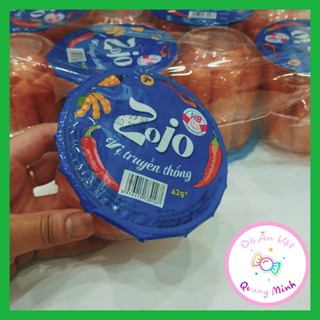 Bán sỉ Bánh Pò Zojo Hòa Bình bịch 20 hộp 42g pò quẩy vị cay thơm ngon, đồ ăn vặt cổng trường hot nhất