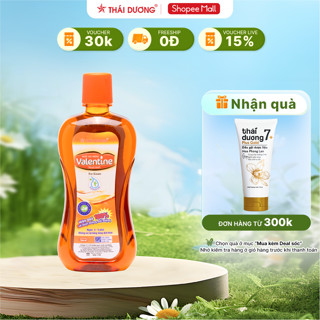 Nước súc miệng Valentine ngăn ngừa nhiệt miệng, hôi miệng, sâu răng, 500ml - Sao Thái Dương 500ml