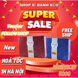  Bánh Richy 500g - Bánh Kẹo Richy - Bánh Quy Nhập Khẩu 