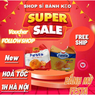 Bánh mì hoa cúc ngàn lớp Festa - Bánh Richy - Vị Mới Việt Quất