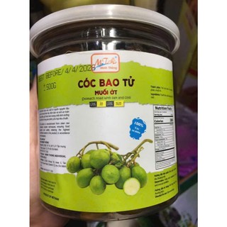 Cóc Bao Tử Sấy Muối Ớt Minh Thông 500gam (Mẫu mới)
