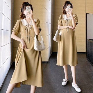 Váy Bầu Đầm Bầu Sơ Mi Hè A2837
