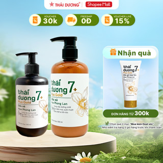 Dầu xả dược liệu Thái Dương 7 plus 250ml, 480ml - Sao Thái Dương