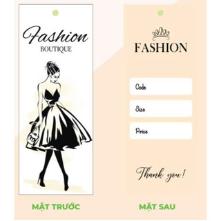 Mác tag giấy, mác quần áo (Combo 1 lạng)