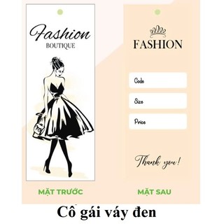 Mác tag giấy, mác quần áo (Combo 1 lạng)