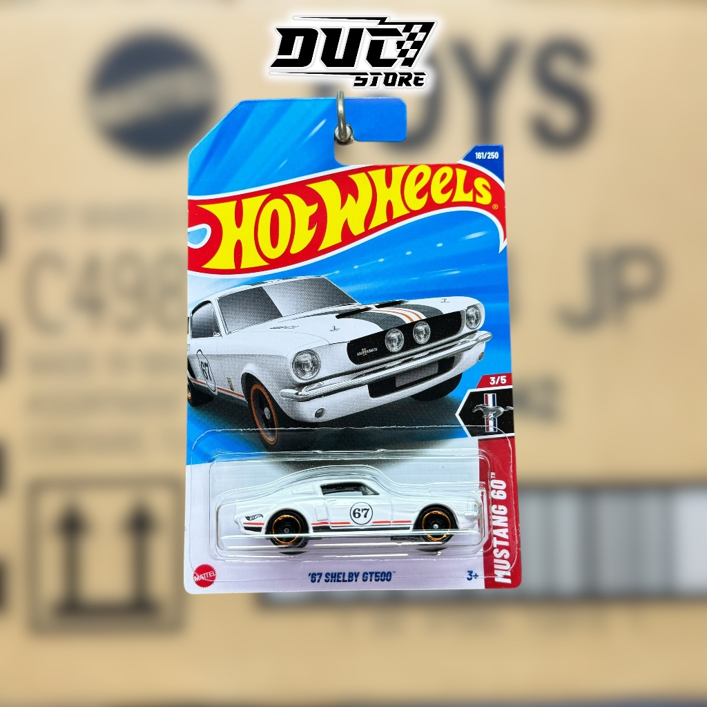 Ducstore Xe mô hình HYY93 Hot Wheels 67 Shelby GT500 - basic G case 2025