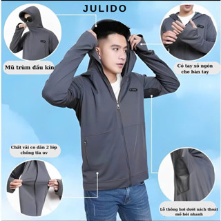 Áo Chống Nắng Nam Nữ chất dày dặn co dãn, Ngăn ngừa tia UV tiếp xúc trực tiế