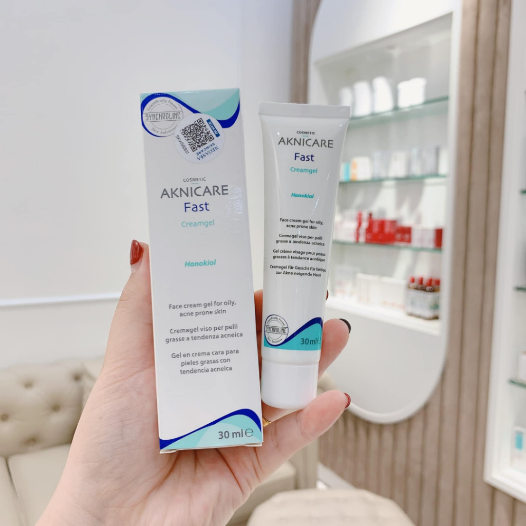 Kem Dưỡng Giảm Mụn Aknicare Fast Cream Gel 30ml