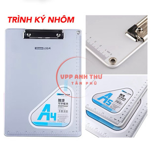   BÌA KẸP TRÌNH KÝ ĐƠN NHÔM A4 - A5 