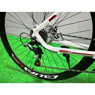 Xe đạp đua Califa CR7 bánh 700cc (Tặng giá đõ bình nước+ chắn bùn +lục giác)