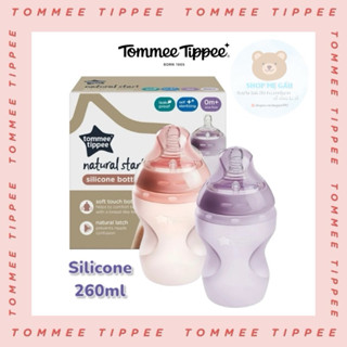 Bình Sữa Silicone Tommee Tippee Natural Start 260ml.0