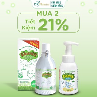  Bộ Đôi Nước Tắm Thảo Dược Elemis 500ml và Bọt Tắm Bubble Elemis 250ml - DK Pharma 