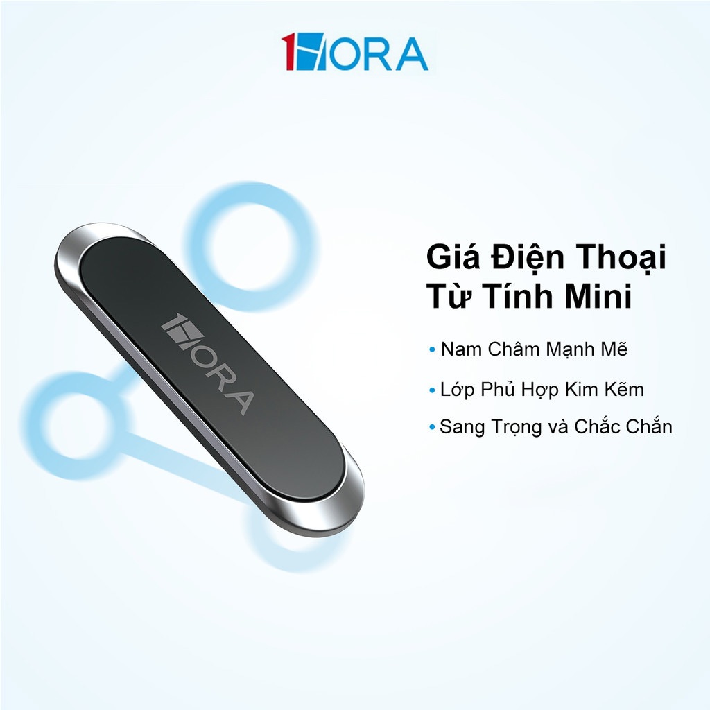 Giá đỡ điện thoại di động Mini - 1Hora - từ tính trên ô tô