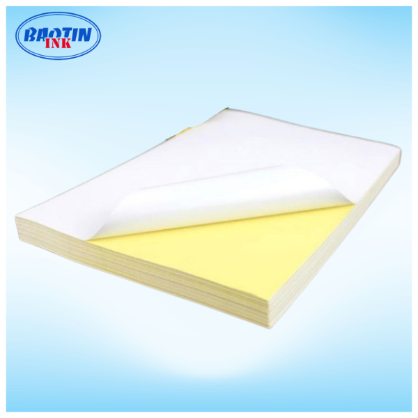 Decal Giấy Đế Vàng A3 xấp 100 tờ