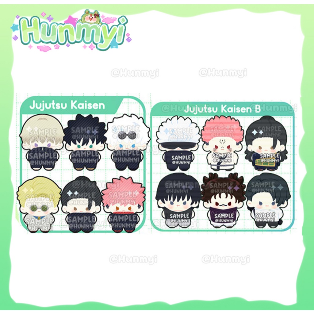 [Jujutsu Kaisen/JJK] GACHA/Ngẫu Nhiên Standee mini 3cm bé xíu | by Hunmyi
