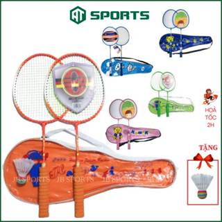  Bộ Vợt Cầu Lông TRẺ EM - Cặp Vợt Cầu Lông Tốt Nhẹ Dây Căng Trợ Lực 