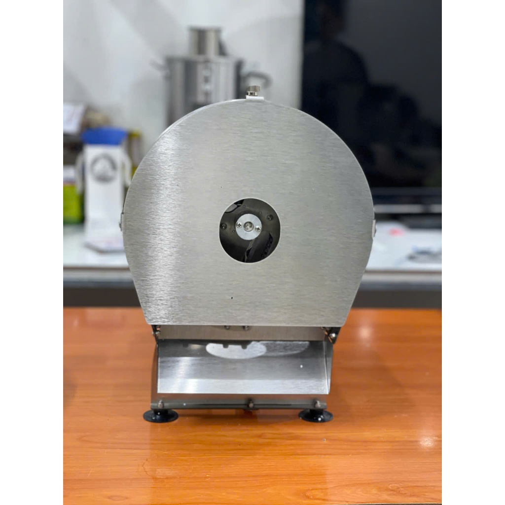 Máy thái lát hành, sung, xả, Máy thái sợi củ quả sợi 2mm 3mm inox 304 Hàng Chính Hãng