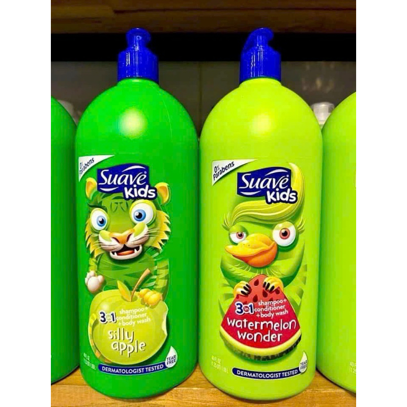Sữa tắm Suave kids 532ml, 828ml, 1.18L