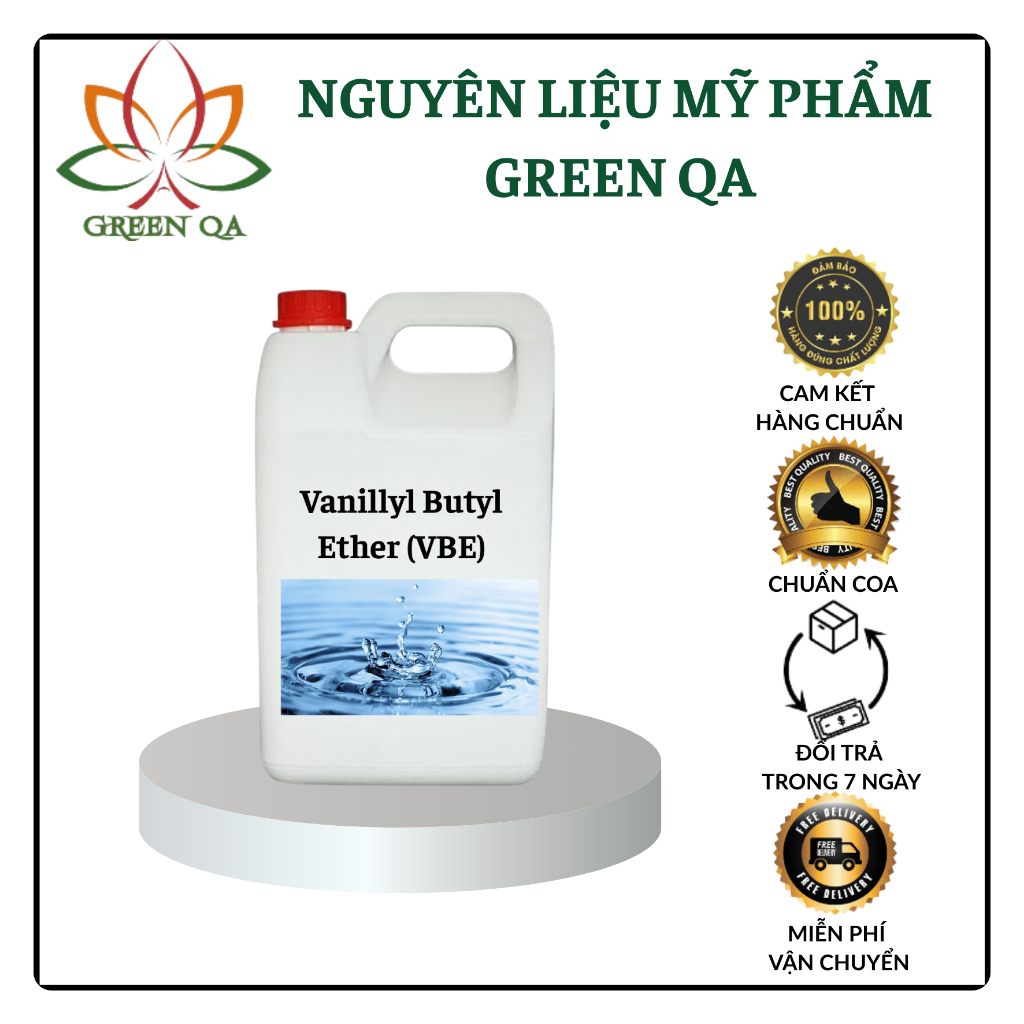 Hoạt chất tan mỡ Vanillyl Butyl Ether  - Nguyên liệu mỹ phẩm