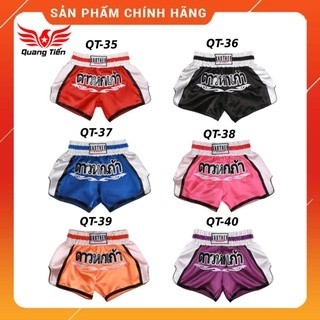  Quần Muay Thái Another Boxer Chính Hãng Muay Thai Short Chất Liệu Satin Cao Cấp  035-039  