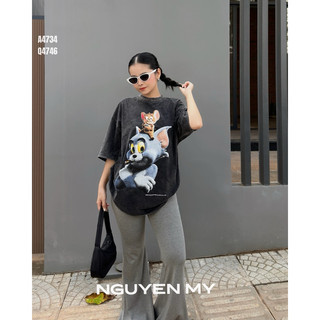 NGUYENMY- Áo thun Washed Thái  ( Hình ảnh chính chủ )