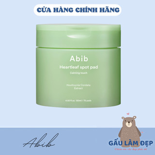  Toner Pad Dưỡng Da ABIB Heartleaf Spot Pad Calming Touch - 80 miếng 