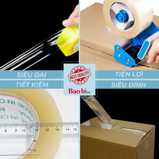 Băng Keo, Băng Dính Trong Dán Thùng, Đóng Gói Tiện Lợi Giá Rẻ
