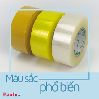 Băng Keo, Băng Dính Trong Dán Thùng, Đóng Gói Tiện Lợi Giá Rẻ