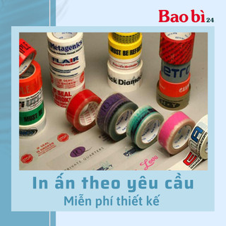 Băng Keo, Băng Dính Trong Dán Thùng, Đóng Gói Tiện Lợi Giá Rẻ