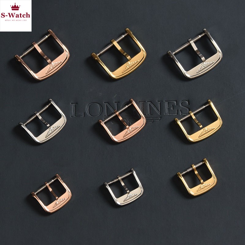 Khóa đồng hồ Longines kim cài (Phụ kiện đồng hồ đeo tay)[0.015]