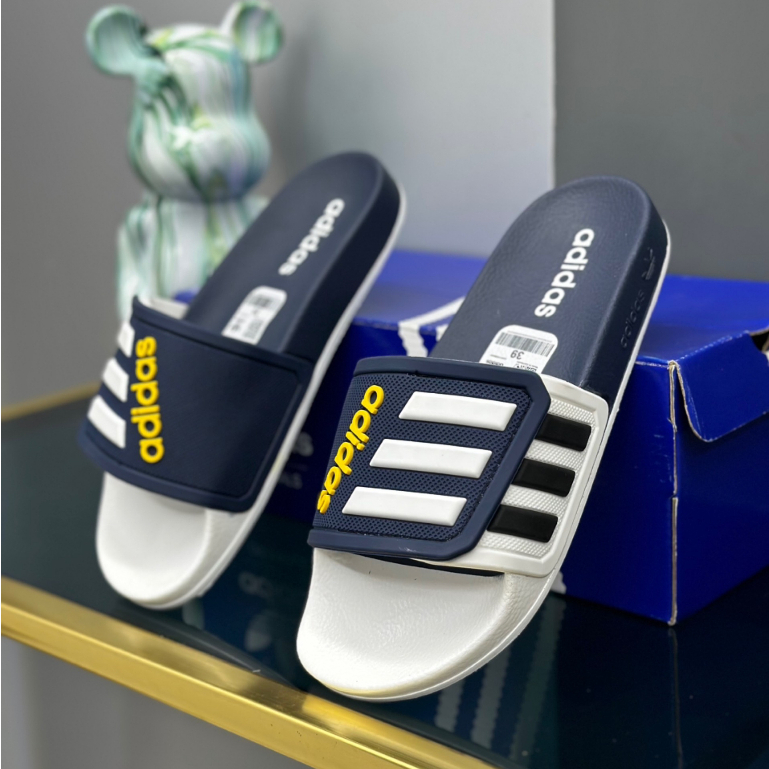 Dép nam adidas quai dán - Dép quai ngang nam Mẫu mới 2025 Chất liệu cao su quai dán thời trang nhiều