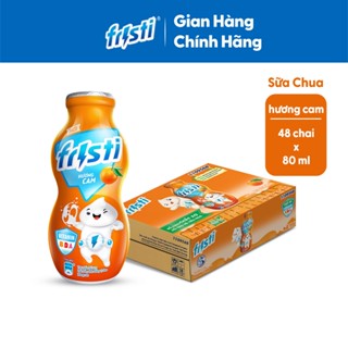 Thùng sữa chua uống Fristi hương cam 48x80ml