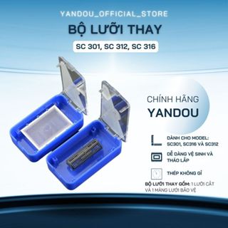 Bộ lưỡi thay máy cạo râu Yandou cho các model lưỡi ngang