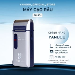 Máy cạo râu Yandou lưỡi ngang RSCW 301U vỏ nhôm màu bạc