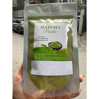 Bột trà xanh Neicha 50gr,100gr chia lẻ từ gói nguyên 500gr- Bột trà xanh đậm đặc thơm ngon dùng trong làm bánh, pha chế