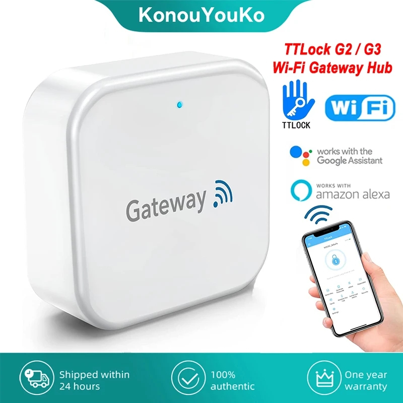 Gateway TTLock G2 (CHO KHÓA CỬA THÔNG MINH DÙNG APP TTLOCK).