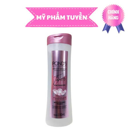 Nước Hoa Hồng Làm Sáng Da Pond's Bright Miracle Tone 150ml