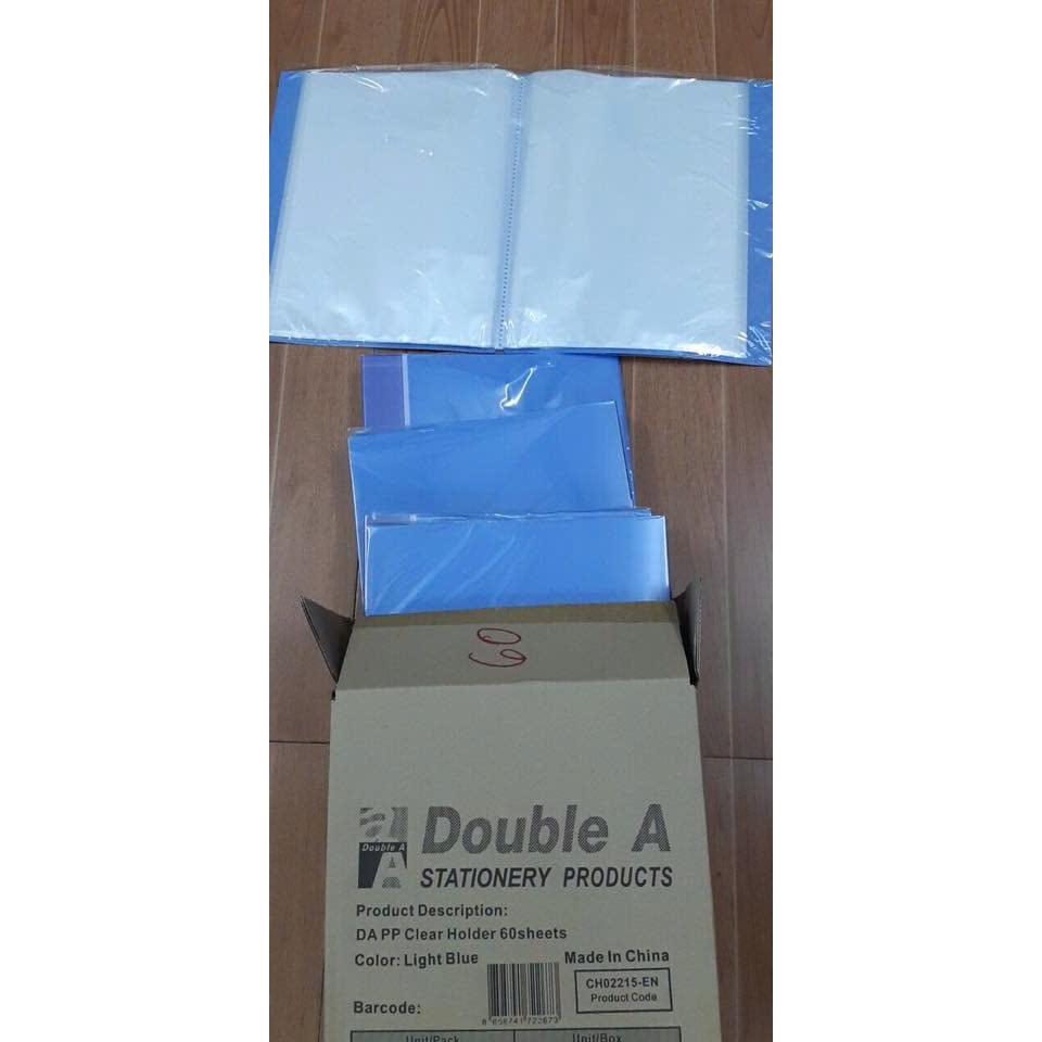FILE 60 LÁ DOUBLE A - BÌA 60 LÁ (THÁI LAN)