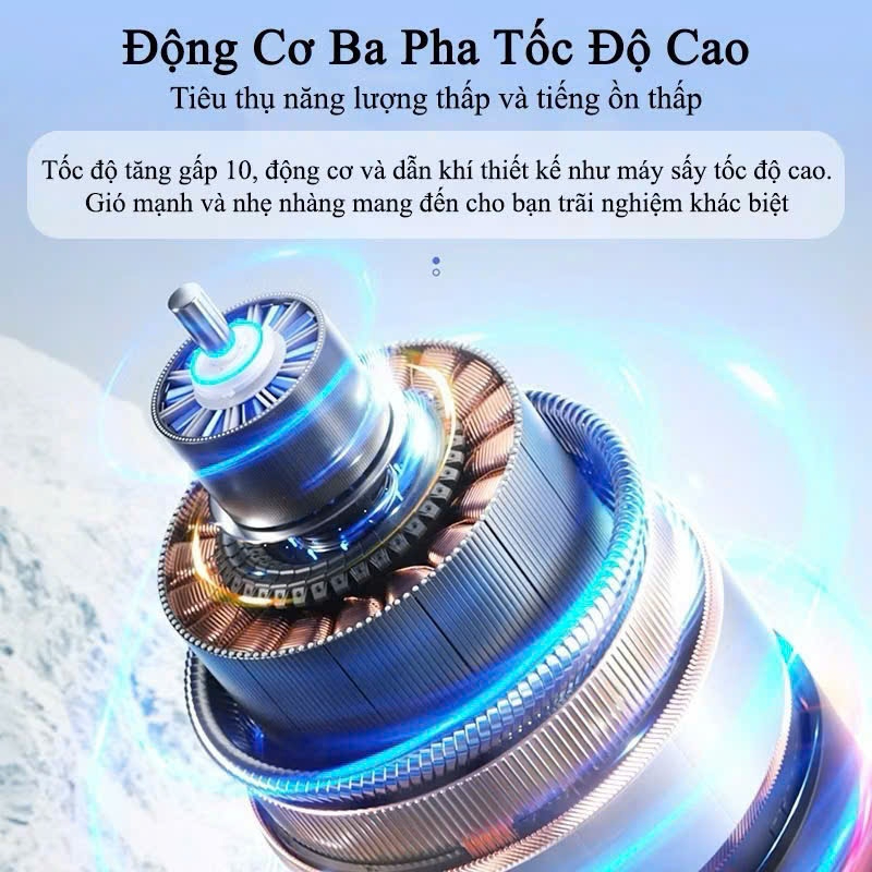 Quạt M2 5000mAh di động có thể sạc gió mạnh 100 tốc độ turbo phản lực màn hình hiển thị pin | BigBuy360 - bigbuy360.vn