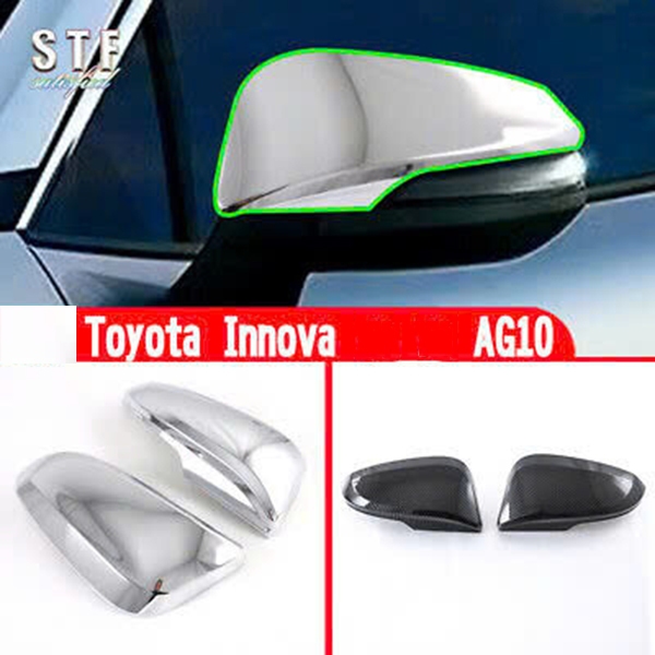 Ốp Gương Innova Cross 2023 2024 2025 ( Hở Đèn ) - Ốp Bảo Vệ Gương Chiếu Hậu Toyota Innova