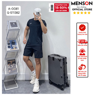  Đồ thể thao nam Adidas cao cấp thun lạnh chuẩn phom xịn đẹp Menson MH5-B0081 Đồ bộ nam thể thao hàng hiệu mùa hè 2025 