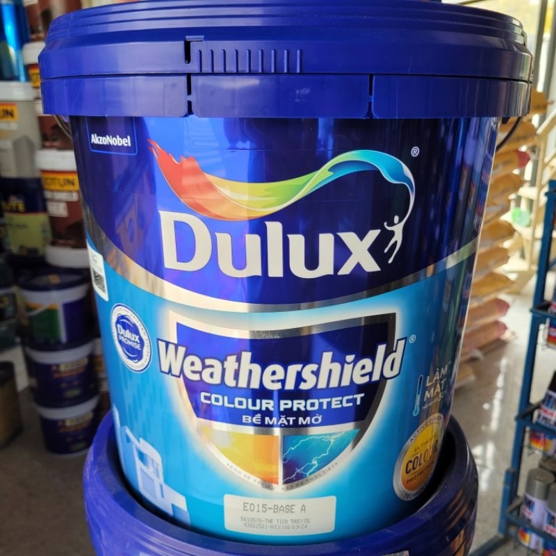 Dulux ngoại thất Weathershield Colour Protect 15lít