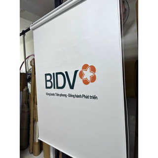 Rèm cuốn in LOGO tên thương hiệu,in tranh theo yêu cầu.